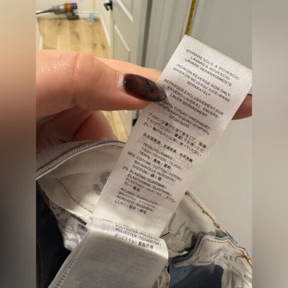 Stella McCartney Floral-Embroidered Flare Jeans - Picture 12 of 14